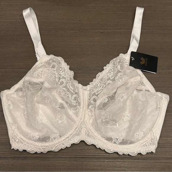 NWT! Wacoal 85720 White Bra - Picture 2 of 10